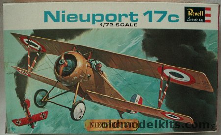 Revell 1/72 Nieuport 17C, H631-60 plastic model kit